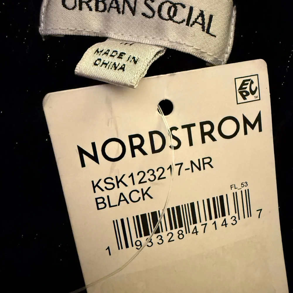 Urban Social - Black Velvet Skirt/Skort